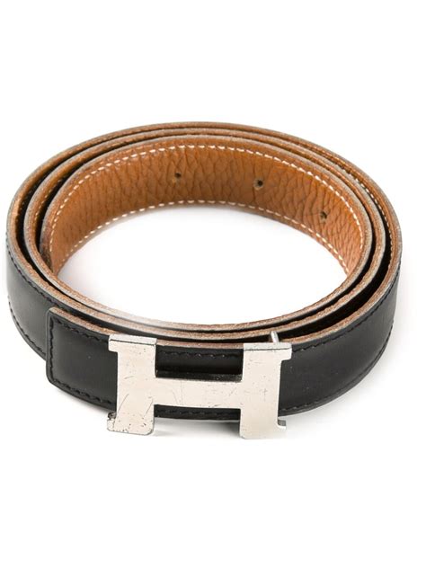 hermes belt double sided.